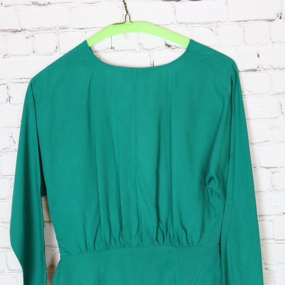 L'Academie The Lorriana Mini Dress in Green XXS - Picture 7 of 13
